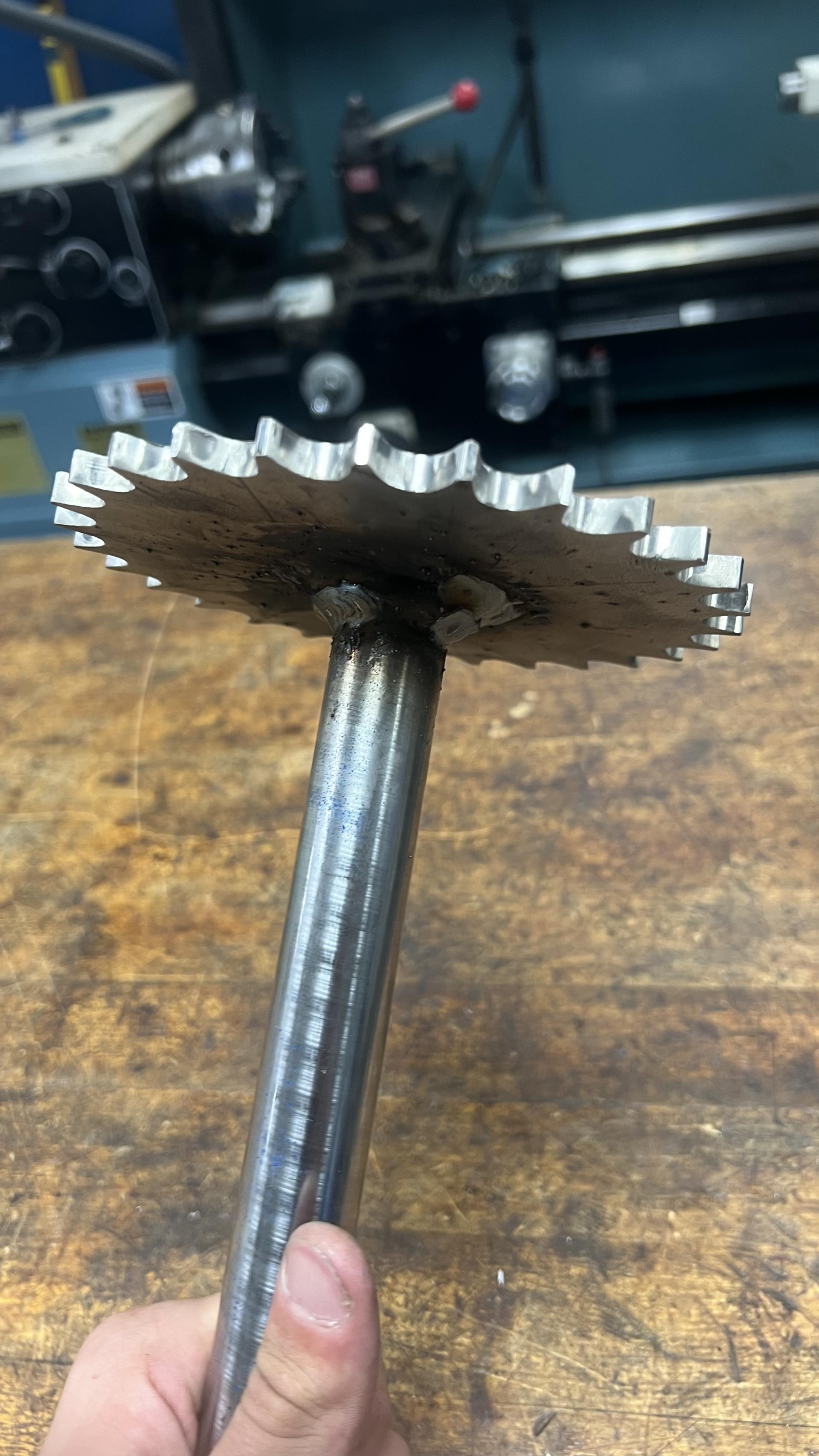 Jackshaft axle assembly