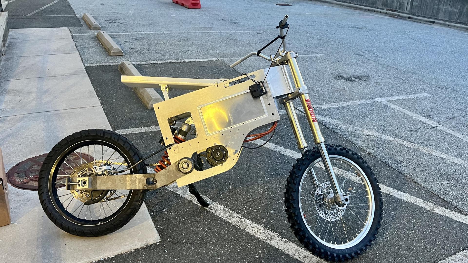 Finished Project Roark electric dirtbike