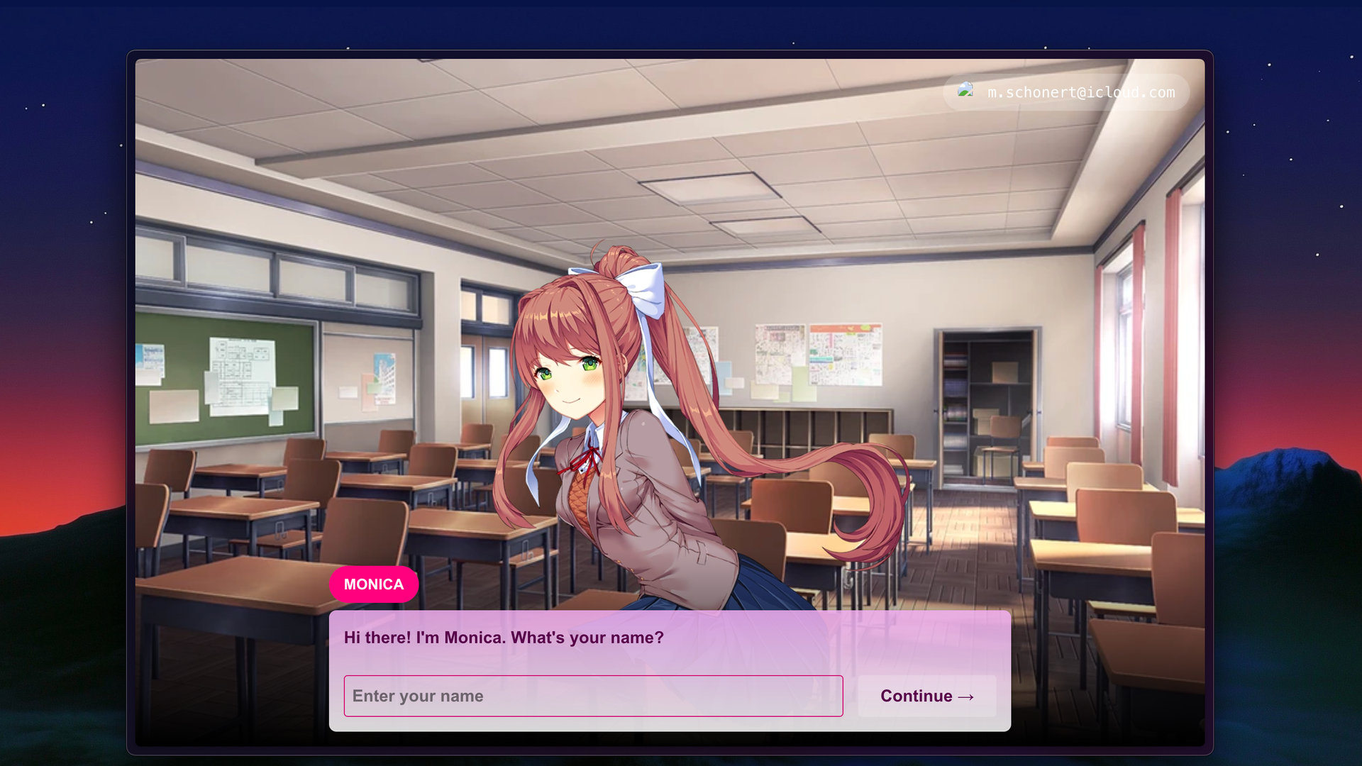 MyKawaiGirlfriend website interface