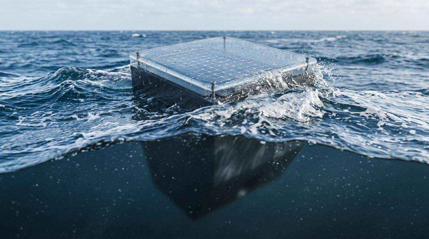 Buoy V2 deployed and floating