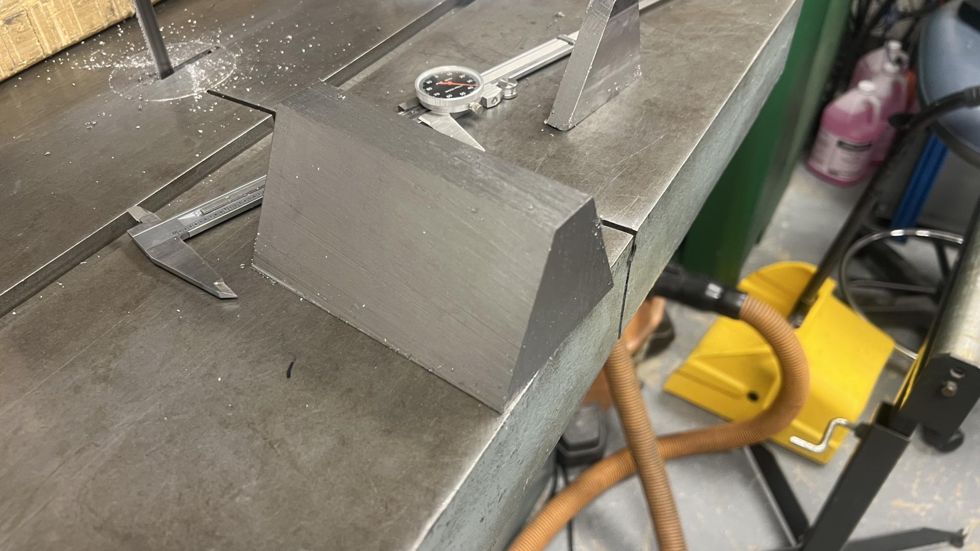 Finished 8-pound machined anchor
